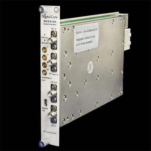 SC5313A   400MHz至6GHz直接 IQ 解调器|SignalCore