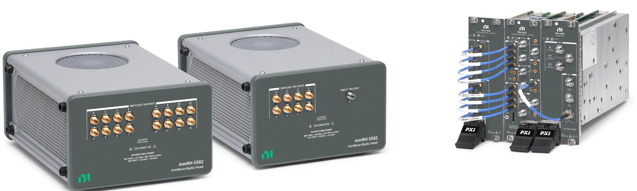 PXIe-5831 5至21/31.3/44GHz  1 GHz带宽PXI矢量信号收发仪|NI