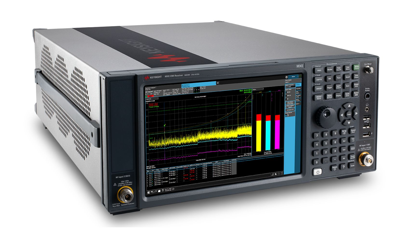 N9038B MXE EMI 测试接收机，3 Hz 至 3.6/8.4/26.5/44 GHz|是德