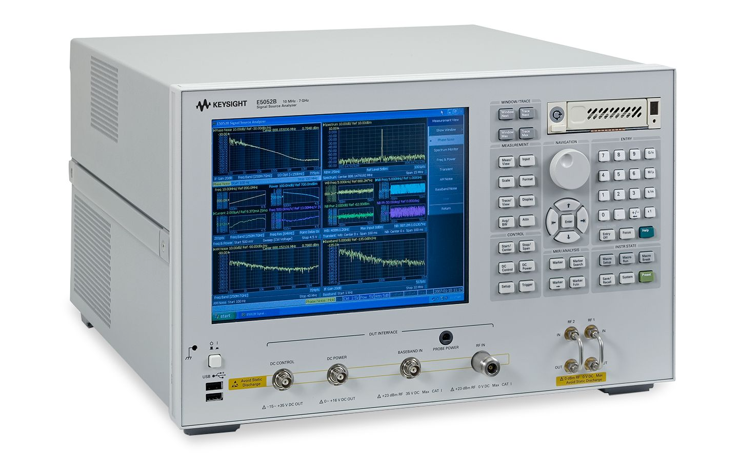 E5052B SSA  10 MHz 至 7/26.5/110 GHz 信号源分析仪 偏置频率1Hz至100MHz|是德/KEYSIGHT