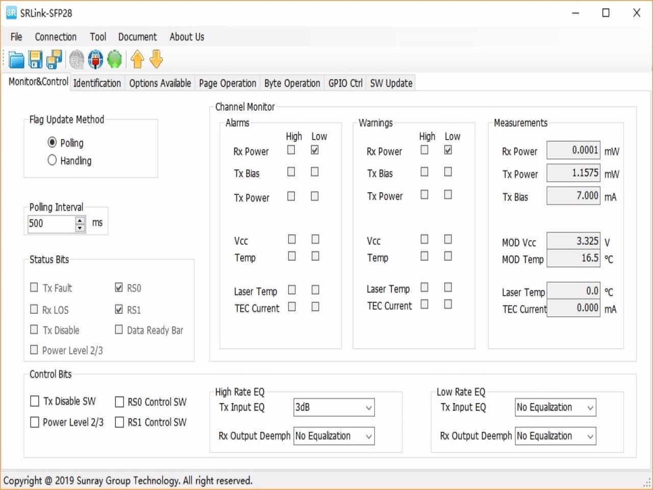 SFP28 MCB