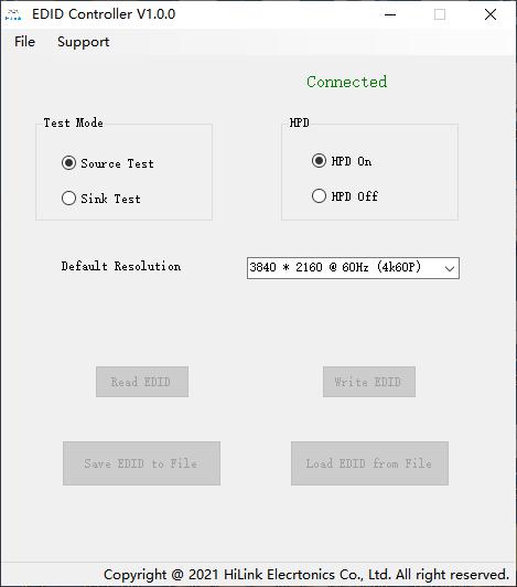 HDMI 2.0 EDID 仿真器