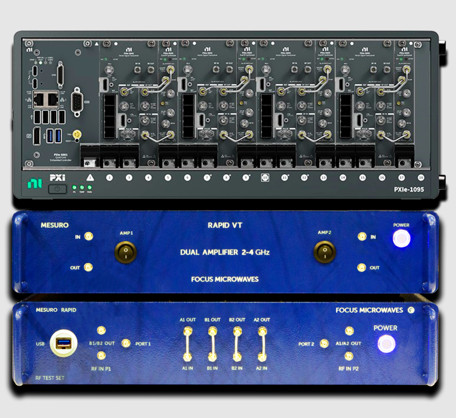 RAPID VT  0.5GHz至40GHz 调制有源负载牵引系统|Focus Microwaves