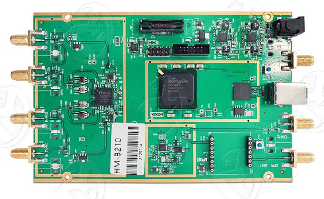   HM-B210（单板） 70MHz~6GHz 软件无线电模块  56MHz带宽|海曼无限