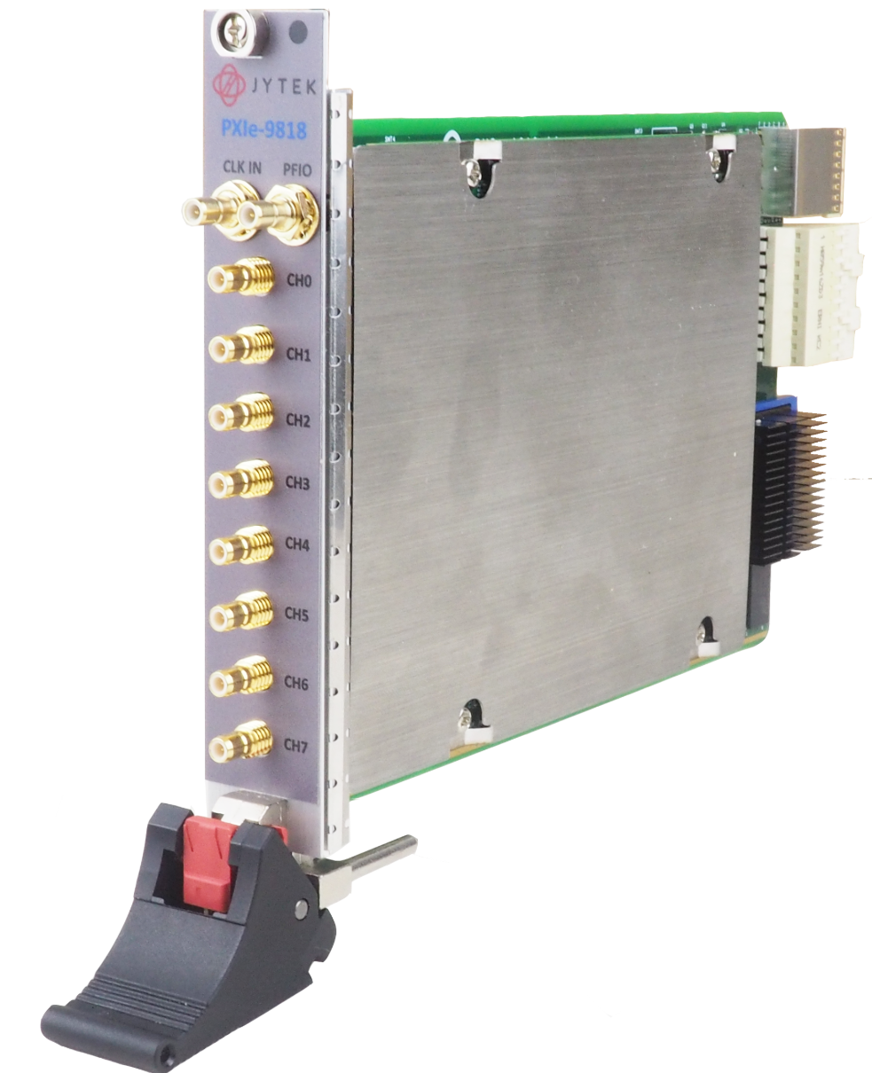 PCIe/PXIe-9818 50MHz 8通道高速数字化仪 16bit  125 MS/s|简仪科技