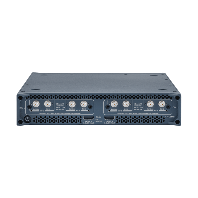 LW-X410 4通道 400MHz带宽软件无线电平台 1MHz至7.2GHz|珞光电子