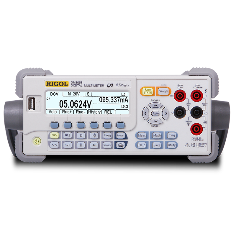 DM3058-E 5&frac12;位240000计数双显示数字万用表 0.015%年准确度 123rdgs/s|普源精电