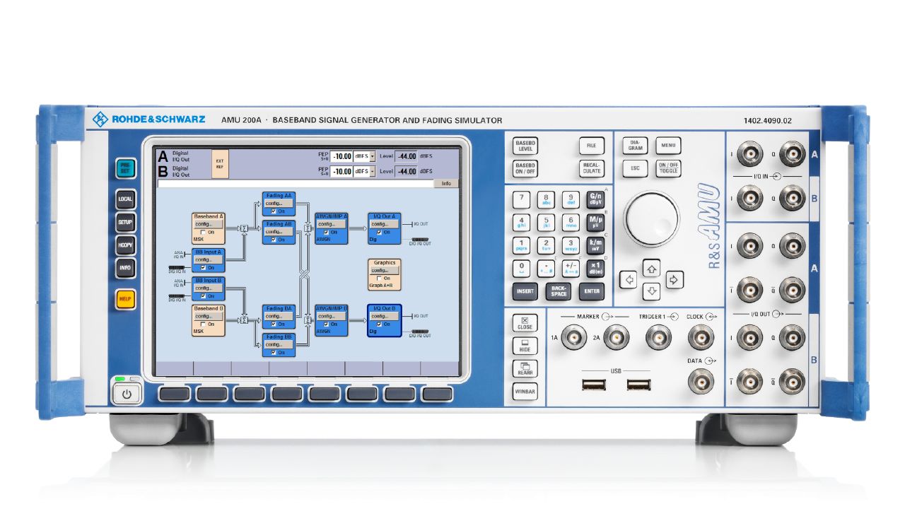 AMU200A 80MHz 16位基带信号发生器与衰落模拟器|罗德与施瓦茨