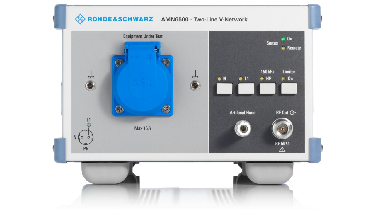 AMN6500 9kHz至30MHz双线 V 型人工电源网络|罗德与施瓦茨