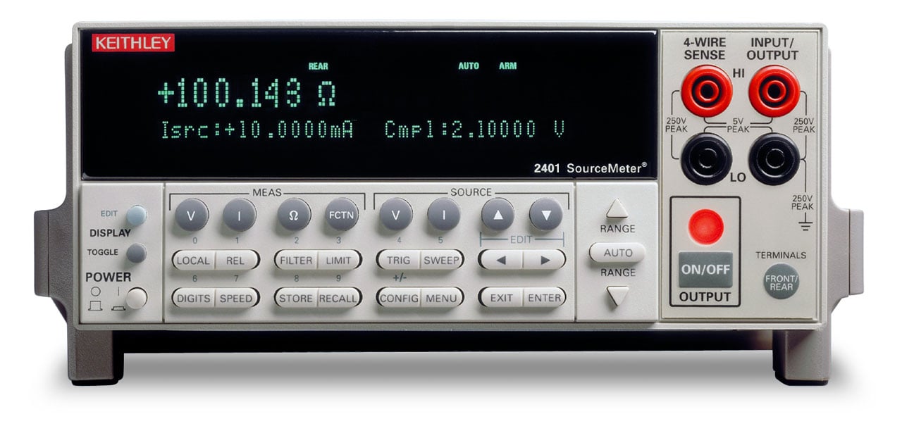 Keithley 2400 20V至1100V 1A 标准系列 SMU 20W 1通道|泰克/Tektronix