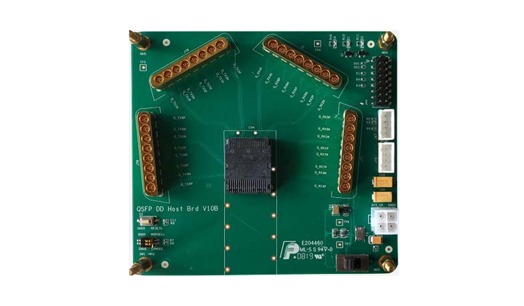 STLHB-7986A-MUL400-EVK 8x56Gbps 448Gb/s光模块测试板 QSFP-DD|乘讯