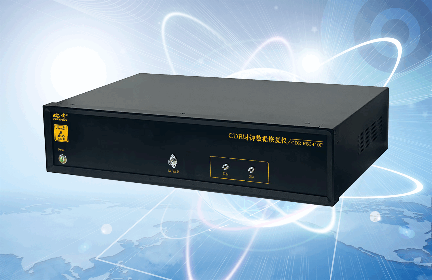 RS3410F-800G|24~30Gbaud/48~60Gbaud|NRZ/PAM4|抖动&amp;lt;230fs-时钟数据恢复仪-自适应高性能时钟恢复仪|瑞索
