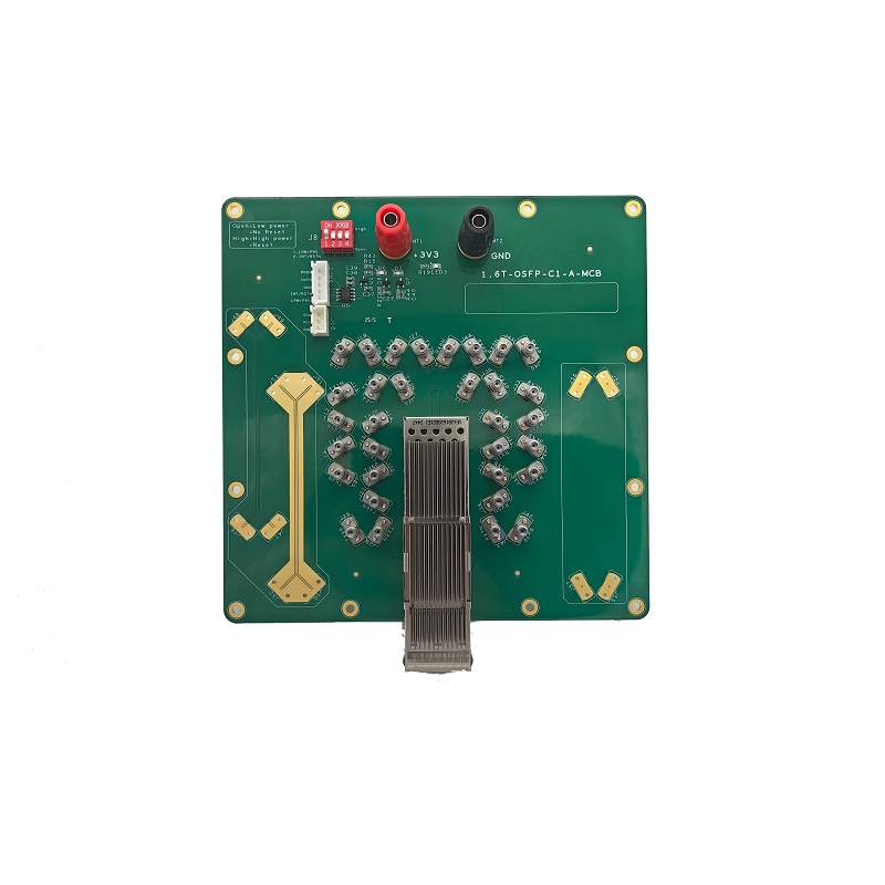 1.6T-OSFP-C1-A-MCB 1.6T/800G OSFP光模块测试板 224Gbps|光谷互连