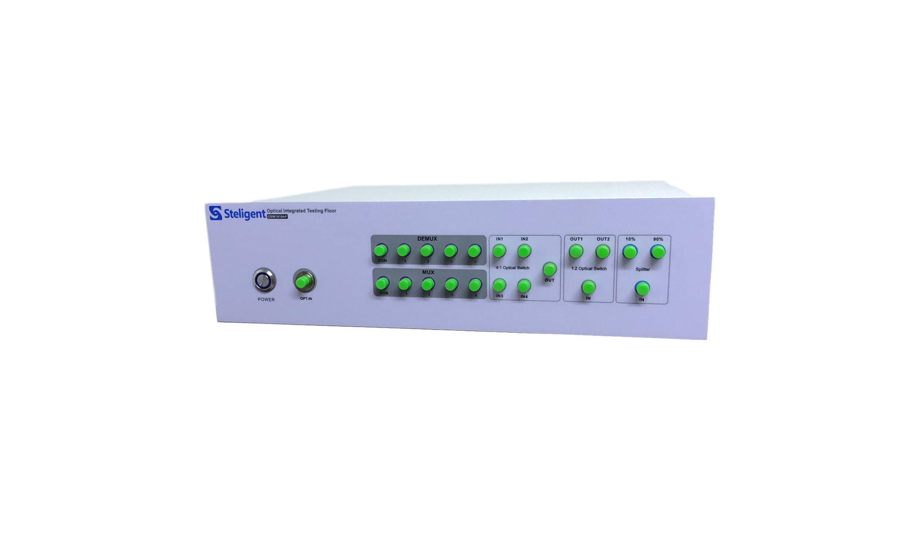 OSW1619AP 1&amp;amp;amp;times;2 1&amp;amp;amp;times;4多路光开关 内置光功率计|乘讯
