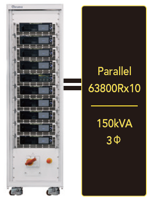 63800RSeries 能源回收式交流电子负载 官方图示
