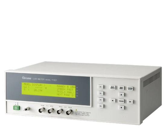 11021/11021-L 100Hz, 120Hz, 1kHz, 10kHz LCR表 9.6KHz|致茂电子Chroma