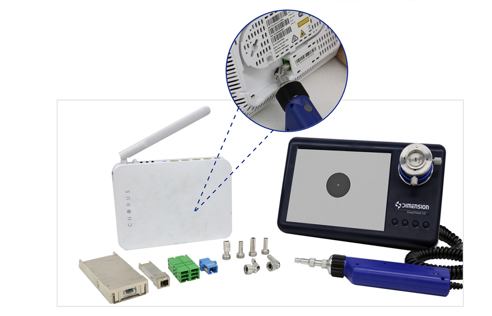 EasyCheck V2 光纤端面检测仪 官方图示