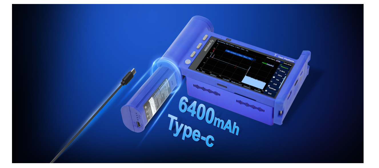 OT-200 MPO 多芯 OTDR 官方图示