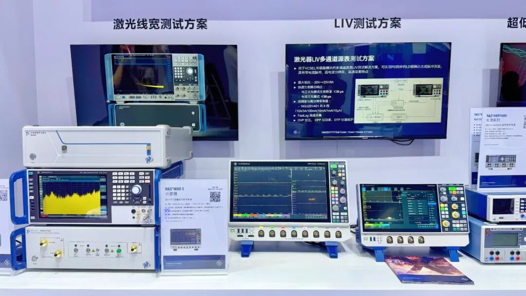 激光线宽测试方案展台