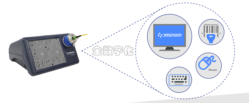 EasyCheck V2 光纤端面检测仪 官方图示
