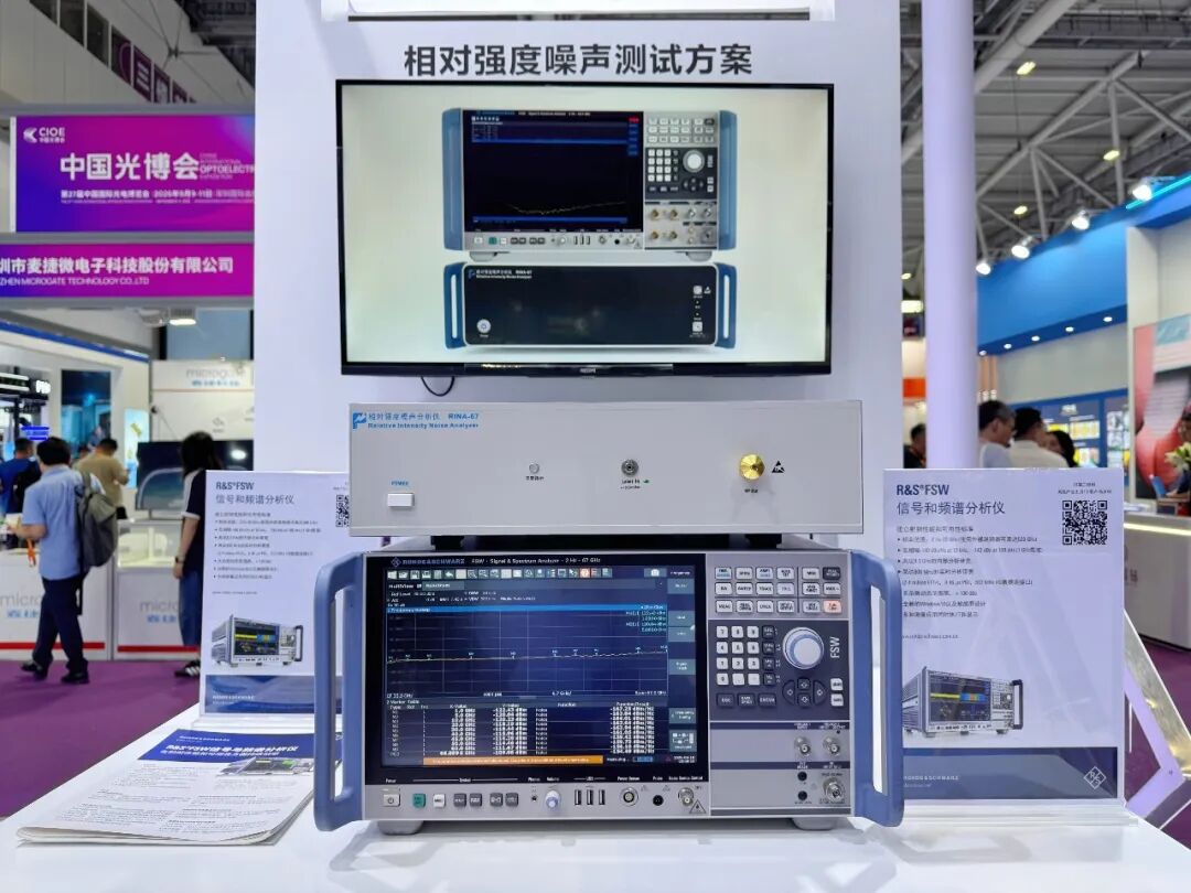 相对强度噪声测试方案展台