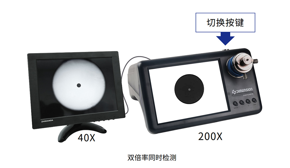 EasyCheck 光纤端面检测仪 官方图示