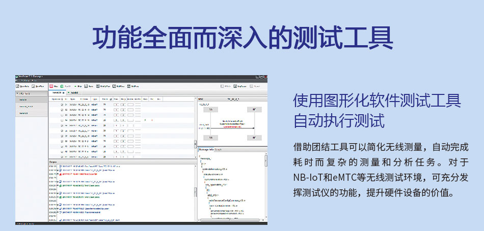 功能全面而深入的测试工具