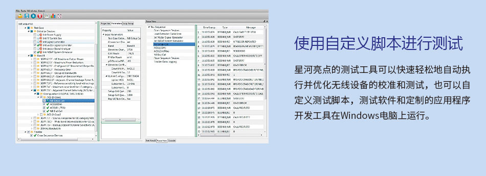 使用自定义脚本进行测试