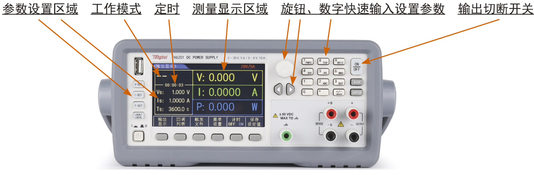 TH6323 宽范围可编程线性直流电源