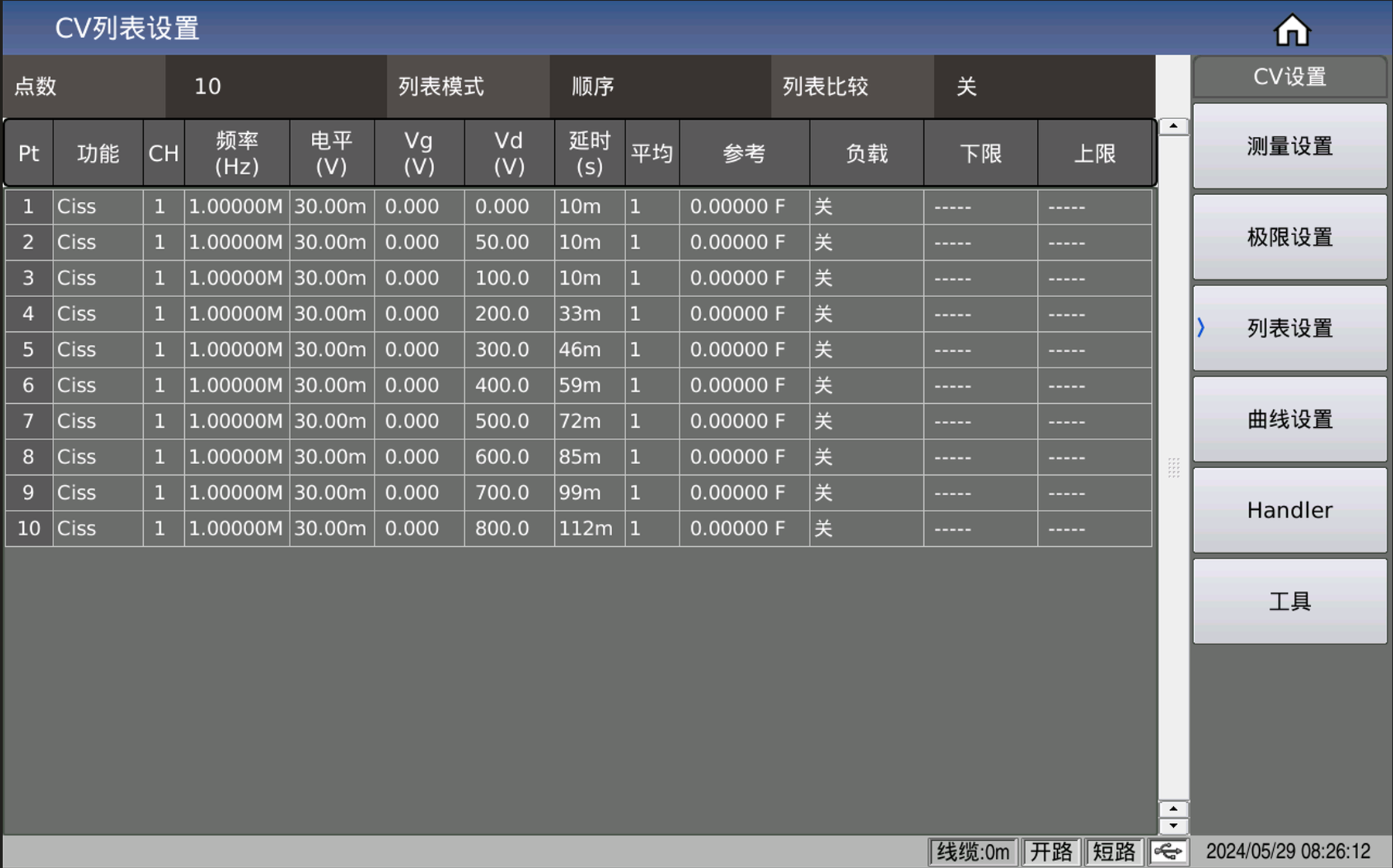 TH513 半导体C-V特性分析仪