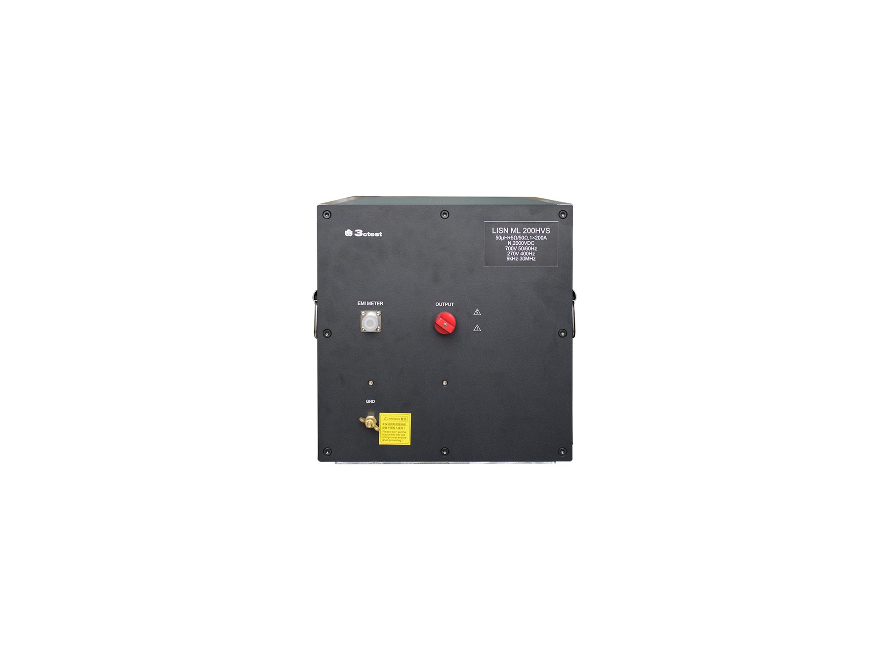 LISN ML 200HVS 200A 人工电源网络|泰思特3CTEST