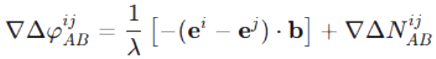 基线向量解算公式